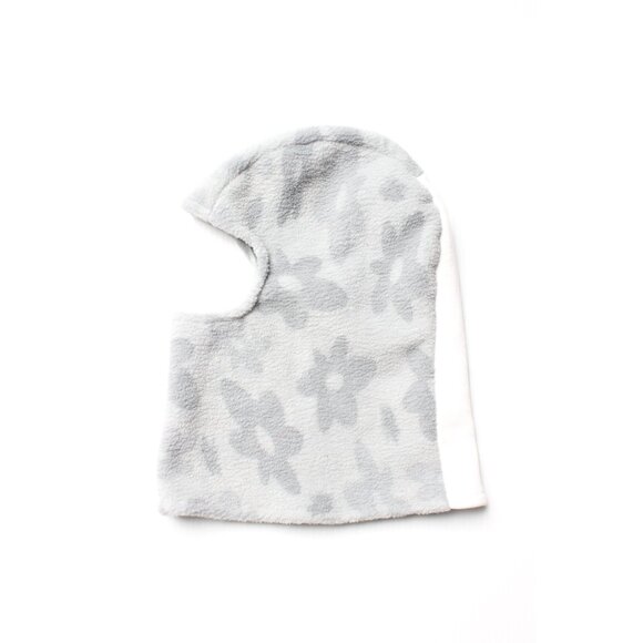 Rework Floral Pattern Fleece Balaclava Shiesty Hat - Picture 2 of 3